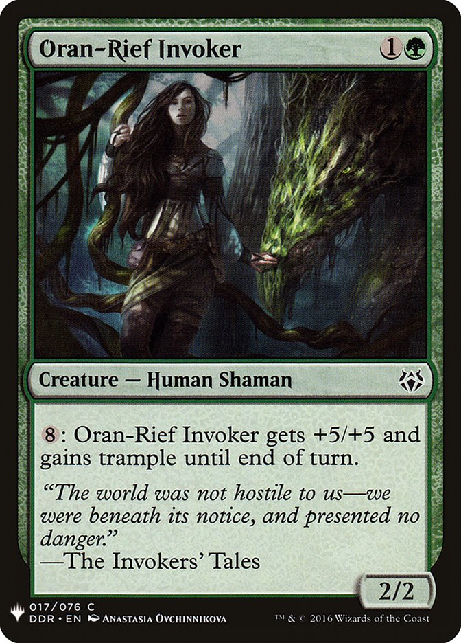 Oran-Rief Invoker [Mystery Booster] | Exor Games New Glasgow