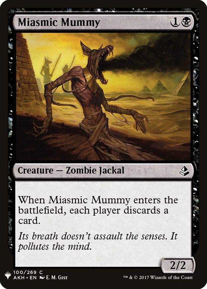 Miasmic Mummy [Mystery Booster] | Exor Games New Glasgow