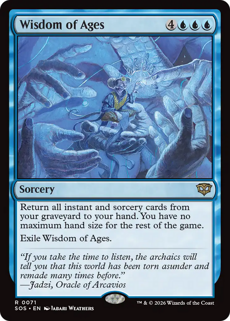 Wisdom of Ages [Secrets of Strixhaven] | Exor Games New Glasgow