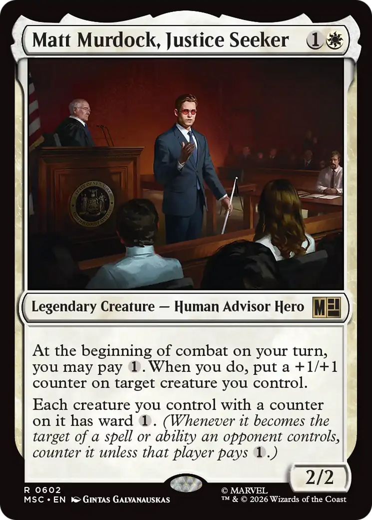 Matt Murdock, Justice Seeker [Marvel Super Heroes Commander] | Exor Games New Glasgow