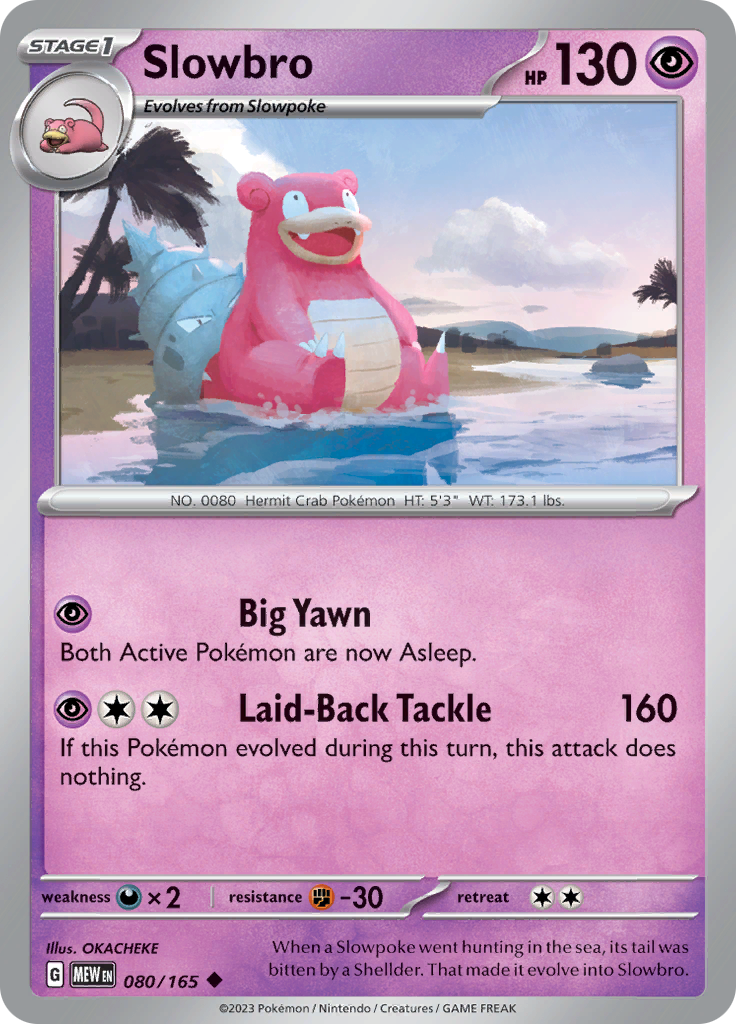 Slowbro (080/165) [Scarlet & Violet: 151] | Exor Games New Glasgow