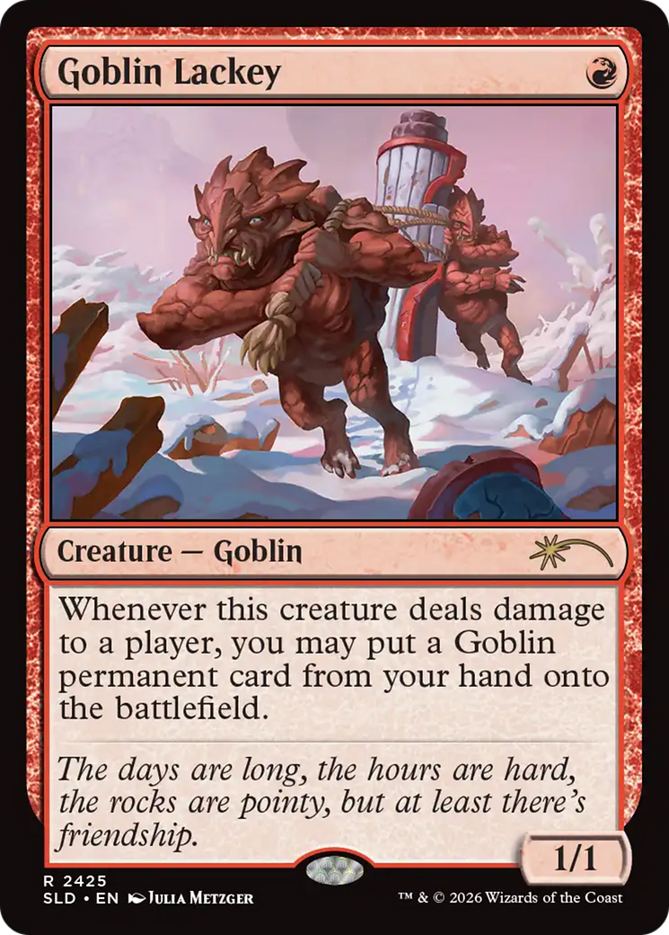Goblin Lackey (2425) [Secret Lair Drop Series] | Exor Games New Glasgow