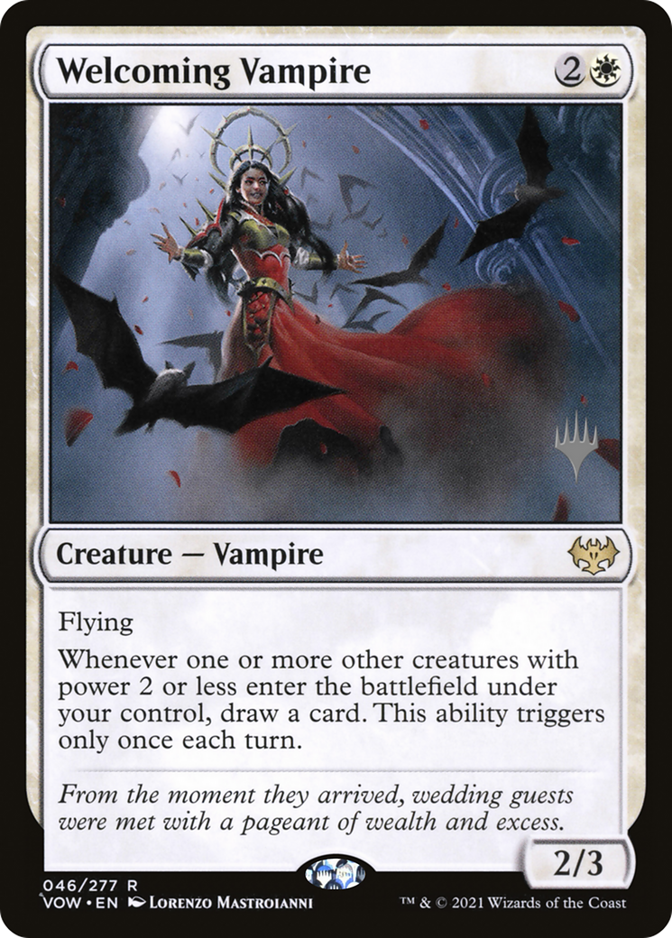 Welcoming Vampire (Promo Pack) [The Brothers' War Promos] | Exor Games New Glasgow