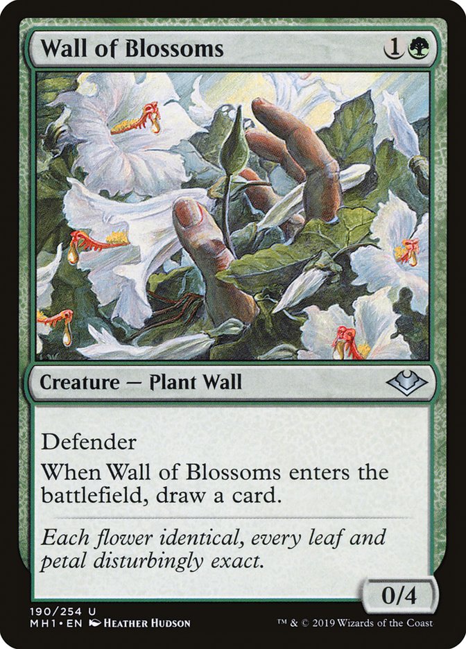 Wall of Blossoms [Modern Horizons] | Exor Games New Glasgow