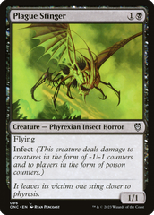 Plague Stinger [Phyrexia: All Will Be One Commander] | Exor Games New Glasgow