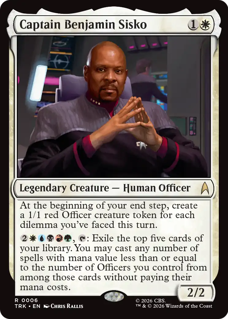 Captain Benjamin Sisko [Star Trek] | Exor Games New Glasgow