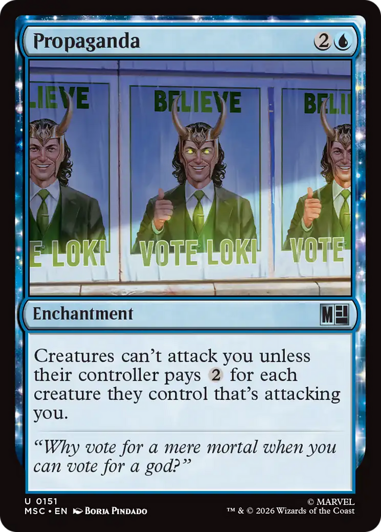 Propaganda (Surge Foil) [Marvel Super Heroes Commander] | Exor Games New Glasgow