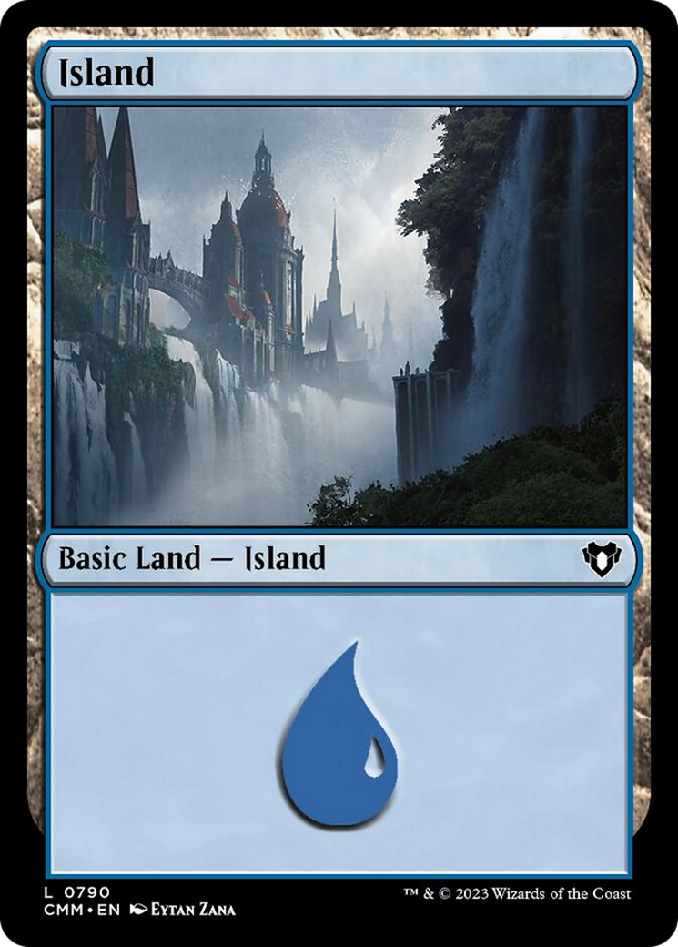 Island (790) [Commander Masters] | Exor Games New Glasgow