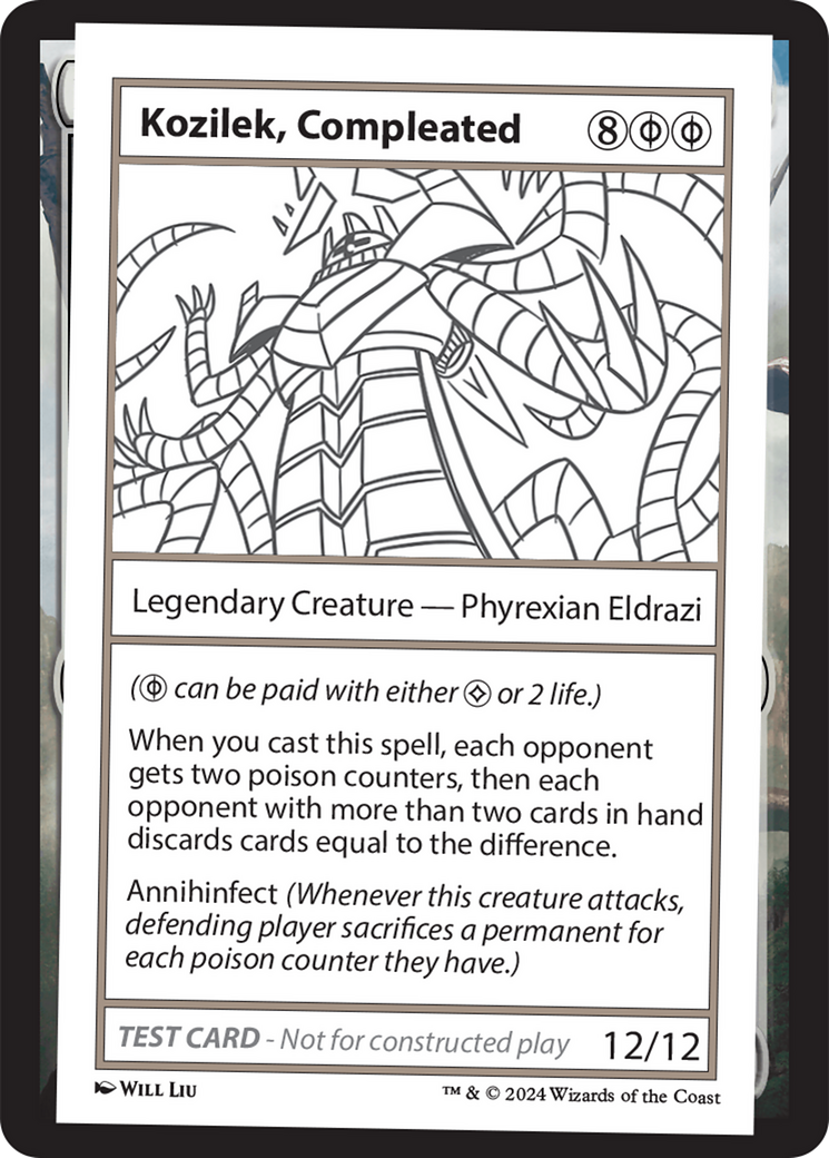 Kozilek, Completed [Mystery Booster 2 Playtest Cards] | Exor Games New Glasgow