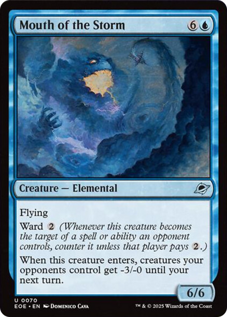 Mouth of the Storm [Edge of Eternities] | Exor Games New Glasgow