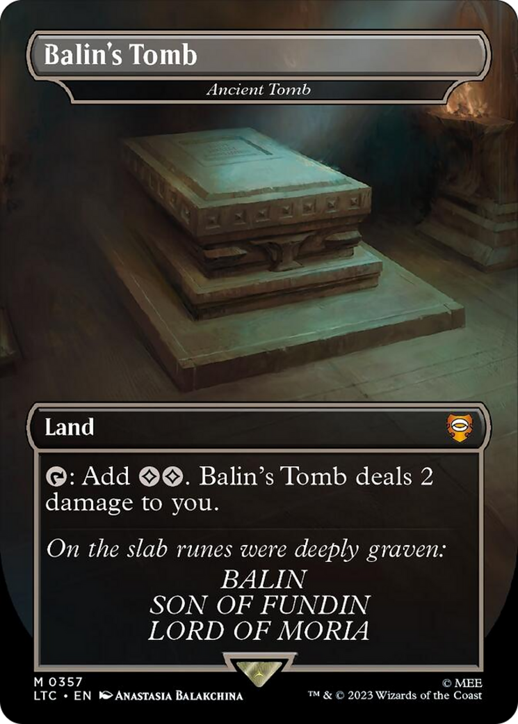 Balin's Tomb - Ancient Tomb [The Lord of the Rings: Tales of Middle-Earth Commander] | Exor Games New Glasgow