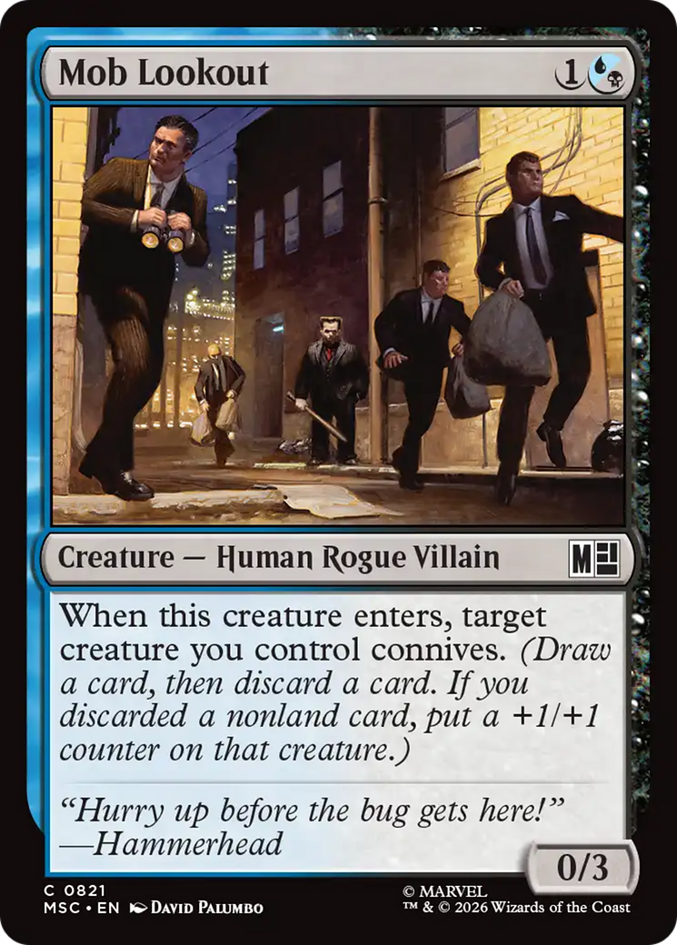 Mob Lookout [Marvel Super Heroes Commander] | Exor Games New Glasgow