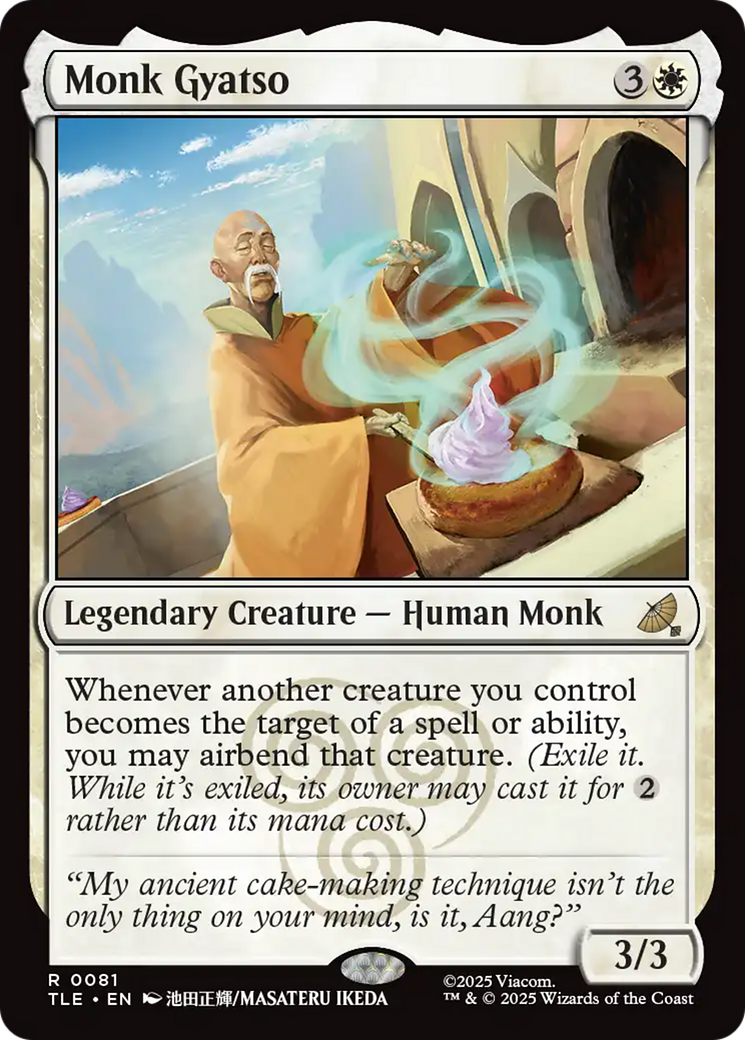Monk Gyatso [Avatar: The Last Airbender: Eternal-Legal] | Exor Games New Glasgow