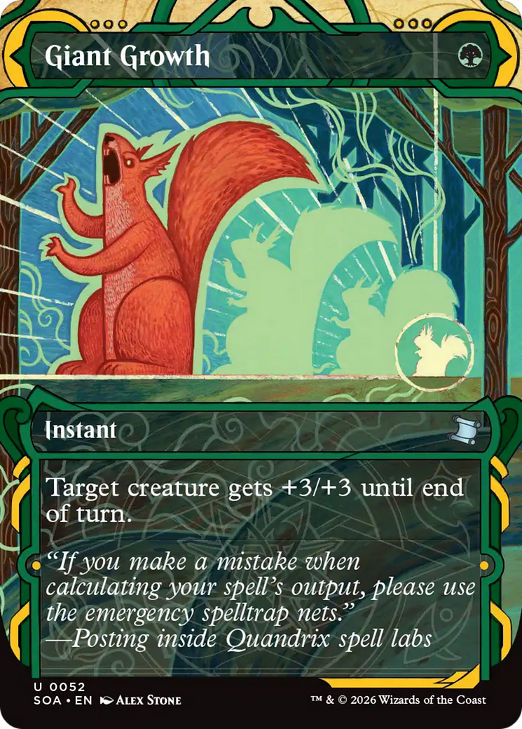 Giant Growth [Secrets of Strixhaven: Mystical Archive] | Exor Games New Glasgow