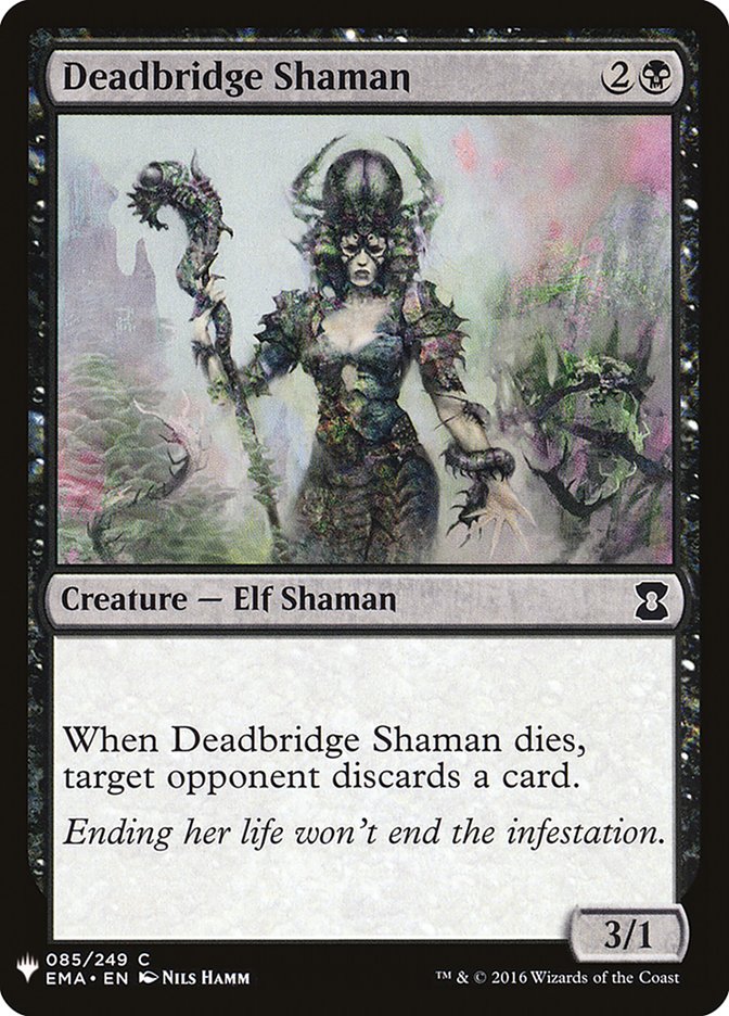 Deadbridge Shaman [Mystery Booster] | Exor Games New Glasgow