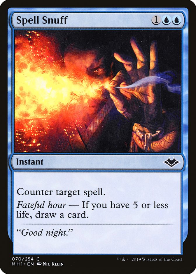 Spell Snuff [Modern Horizons] | Exor Games New Glasgow