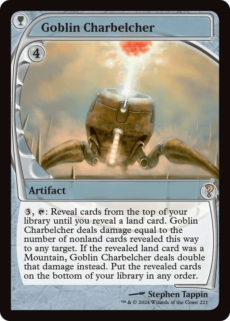 Goblin Charbelcher (Future Sight) [Mystery Booster 2] | Exor Games New Glasgow