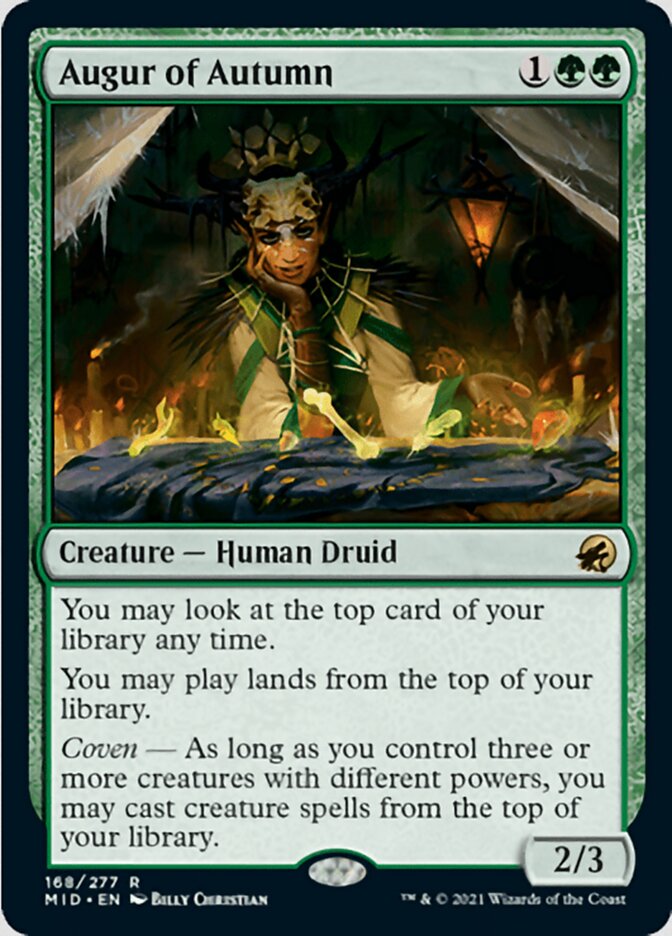 Augur of Autumn [Innistrad: Midnight Hunt] | Exor Games New Glasgow