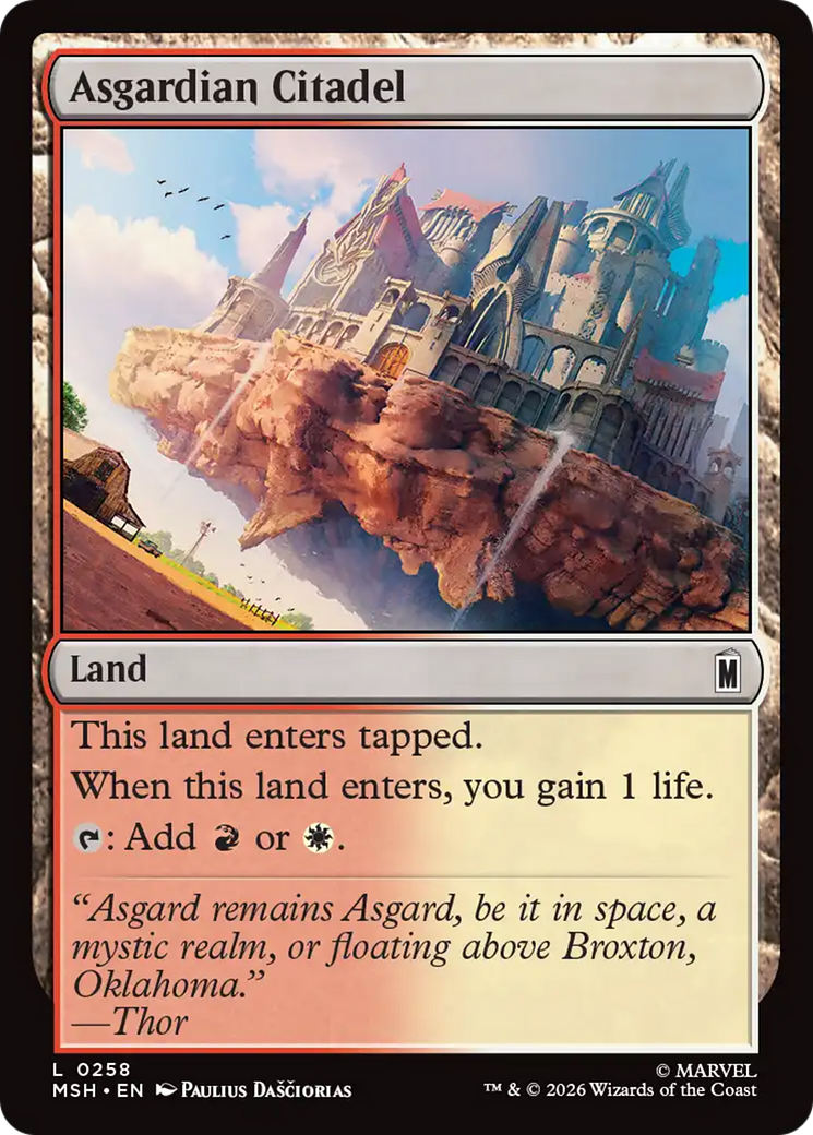 Asgardian Citadel [Marvel Super Heroes] | Exor Games New Glasgow