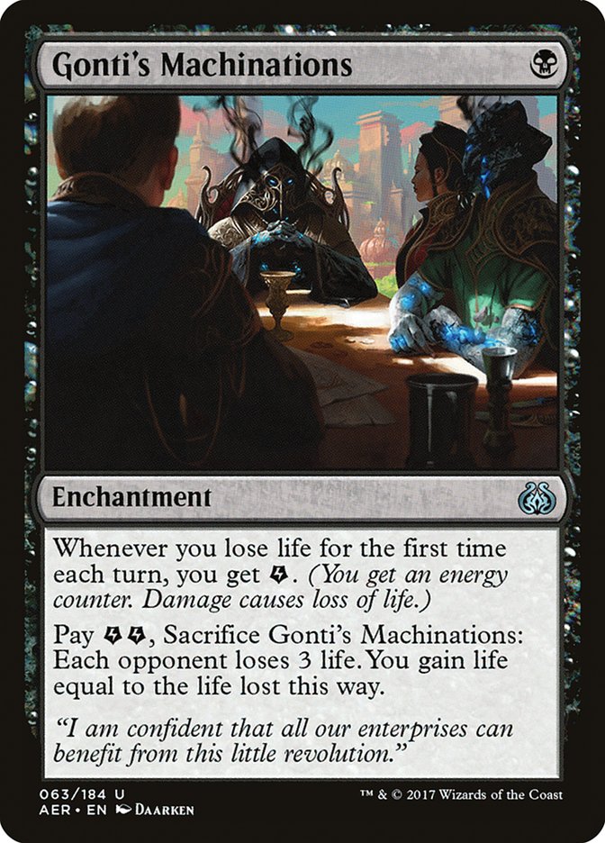 Gonti's Machinations [Aether Revolt] | Exor Games New Glasgow