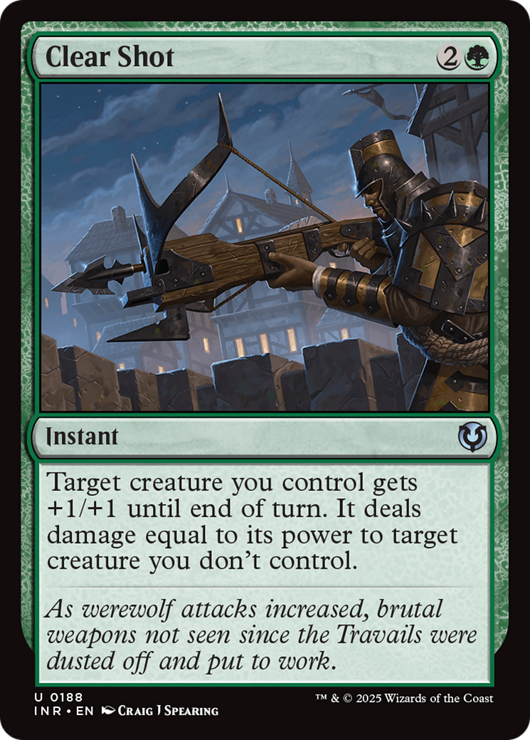 Clear Shot [Innistrad Remastered] | Exor Games New Glasgow