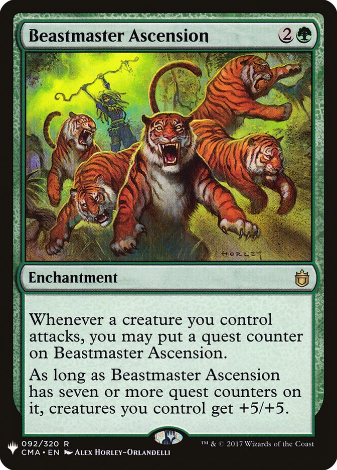 Beastmaster Ascension [Mystery Booster] | Exor Games New Glasgow