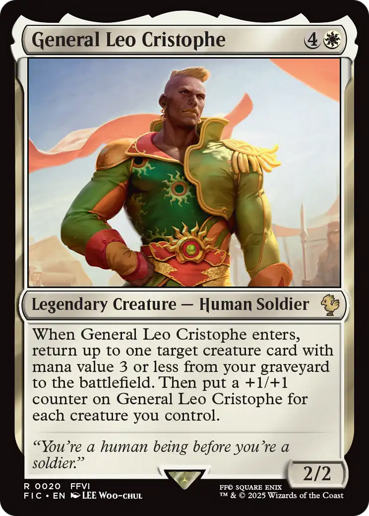 General Leo Cristophe [FINAL FANTASY Commander] | Exor Games New Glasgow