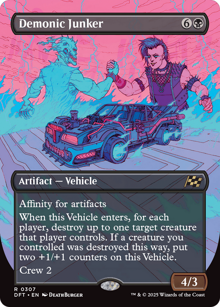 Demonic Junker (Borderless) [Aetherdrift] | Exor Games New Glasgow