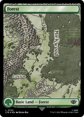 Forest (0722) (Surge Foil) [The Lord of the Rings: Tales of Middle-Earth] | Exor Games New Glasgow