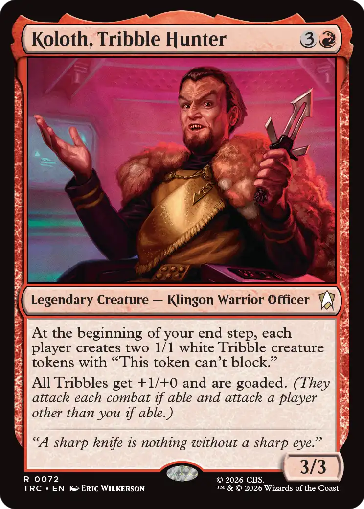 Koloth, Tribble Hunter [Star Trek] | Exor Games New Glasgow