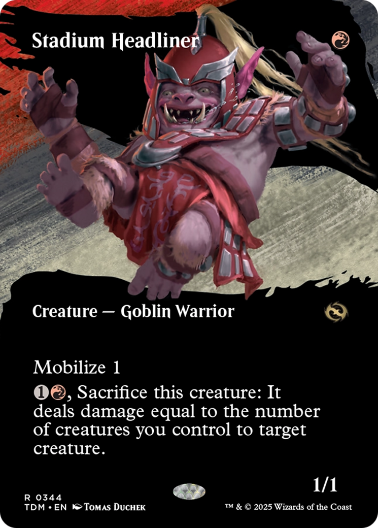 Stadium Headliner (Borderless) [Tarkir: Dragonstorm] | Exor Games New Glasgow