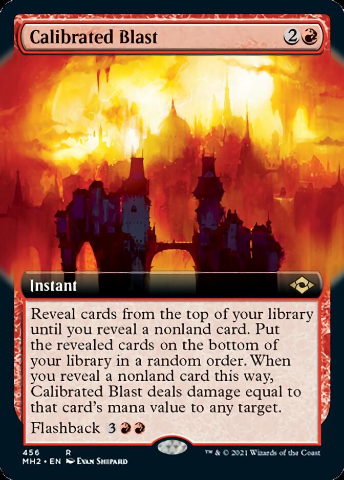 Calibrated Blast (Extended Art) [Modern Horizons 2] | Exor Games New Glasgow