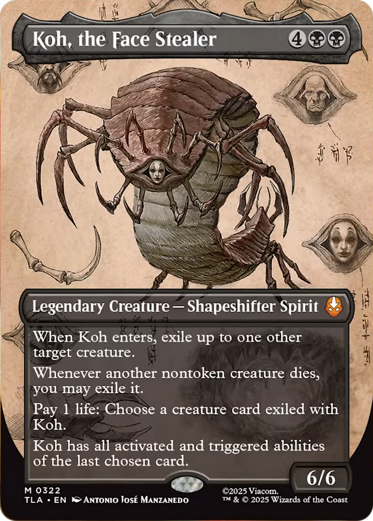 Koh, the Face Stealer (Borderless) [Avatar: The Last Airbender] | Exor Games New Glasgow