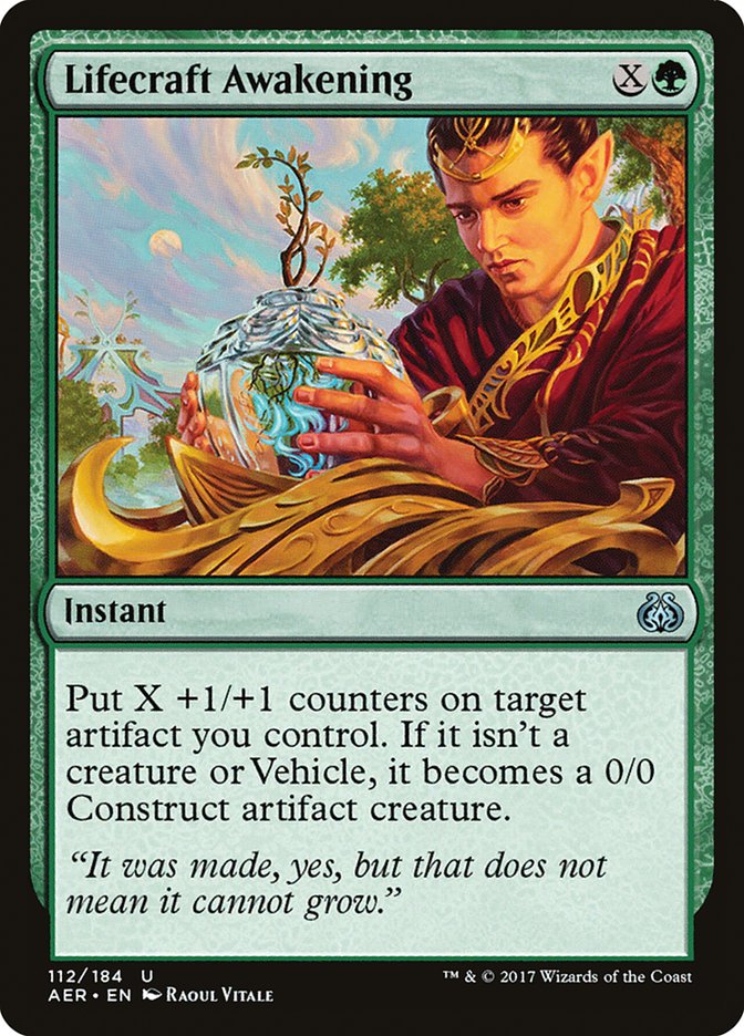 Lifecraft Awakening [Aether Revolt] | Exor Games New Glasgow