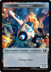 Goat // Construct Double-Sided Token [Marvel Super Heroes Commander Tokens] | Exor Games New Glasgow