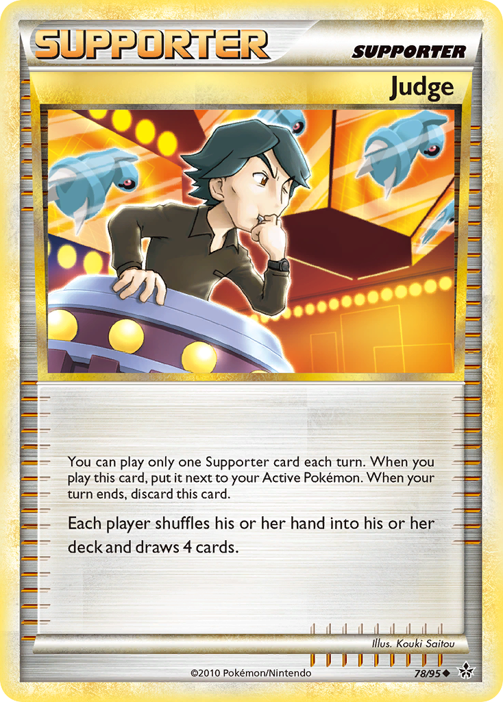 Judge (78/95) [HeartGold & SoulSilver: Unleashed] | Exor Games New Glasgow