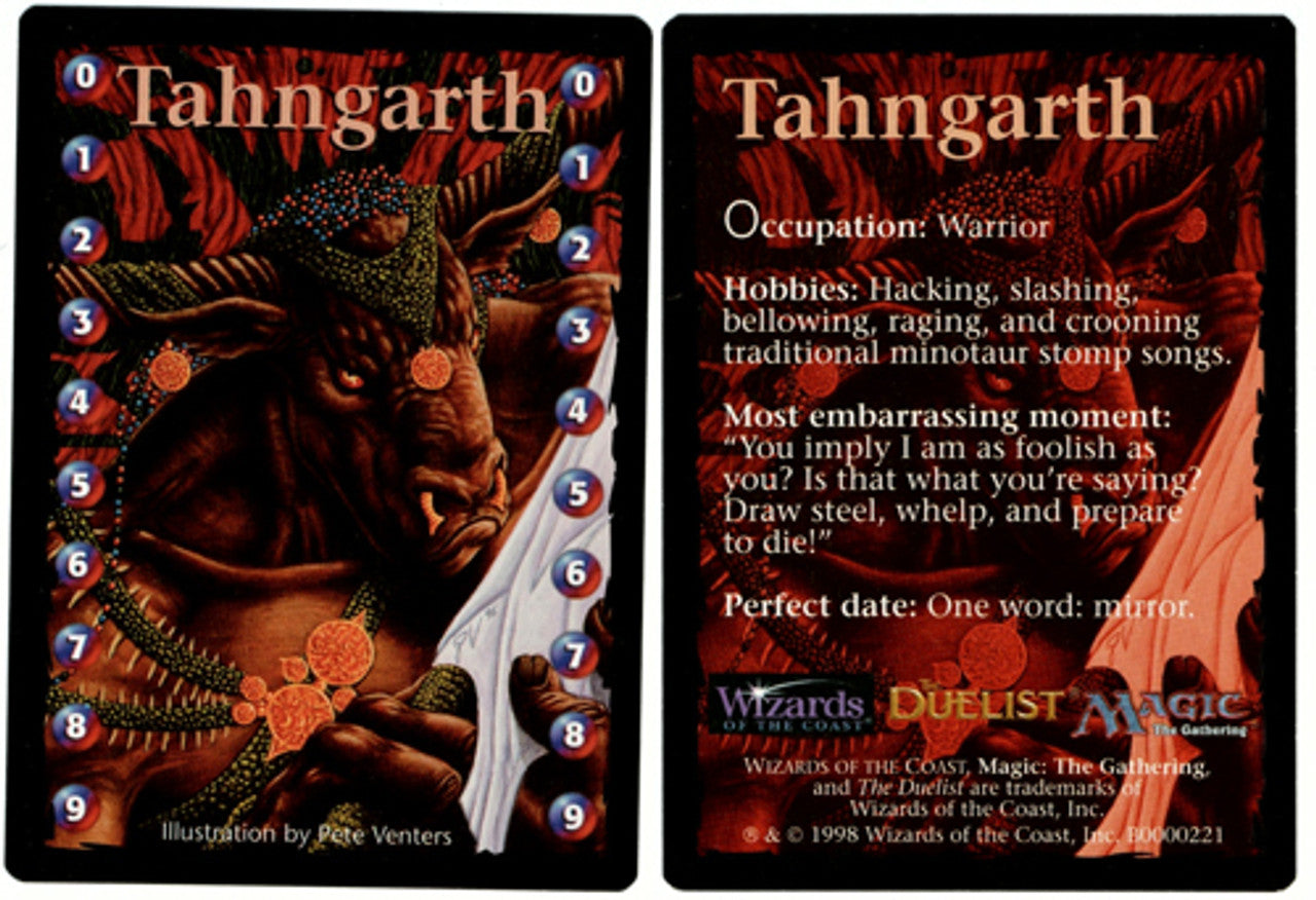 Tahngarth Life Counter Token [Media Promos] | Exor Games New Glasgow