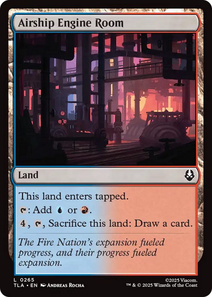 Airship Engine Room [Avatar: The Last Airbender] | Exor Games New Glasgow