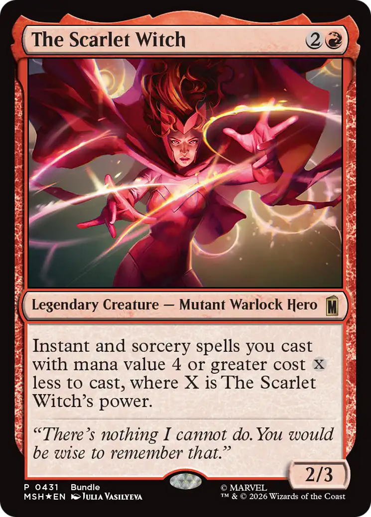 The Scarlet Witch (Bundle) [Marvel Super Heroes Promos] | Exor Games New Glasgow
