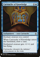 Cartouche of Knowledge [Mystery Booster] | Exor Games New Glasgow