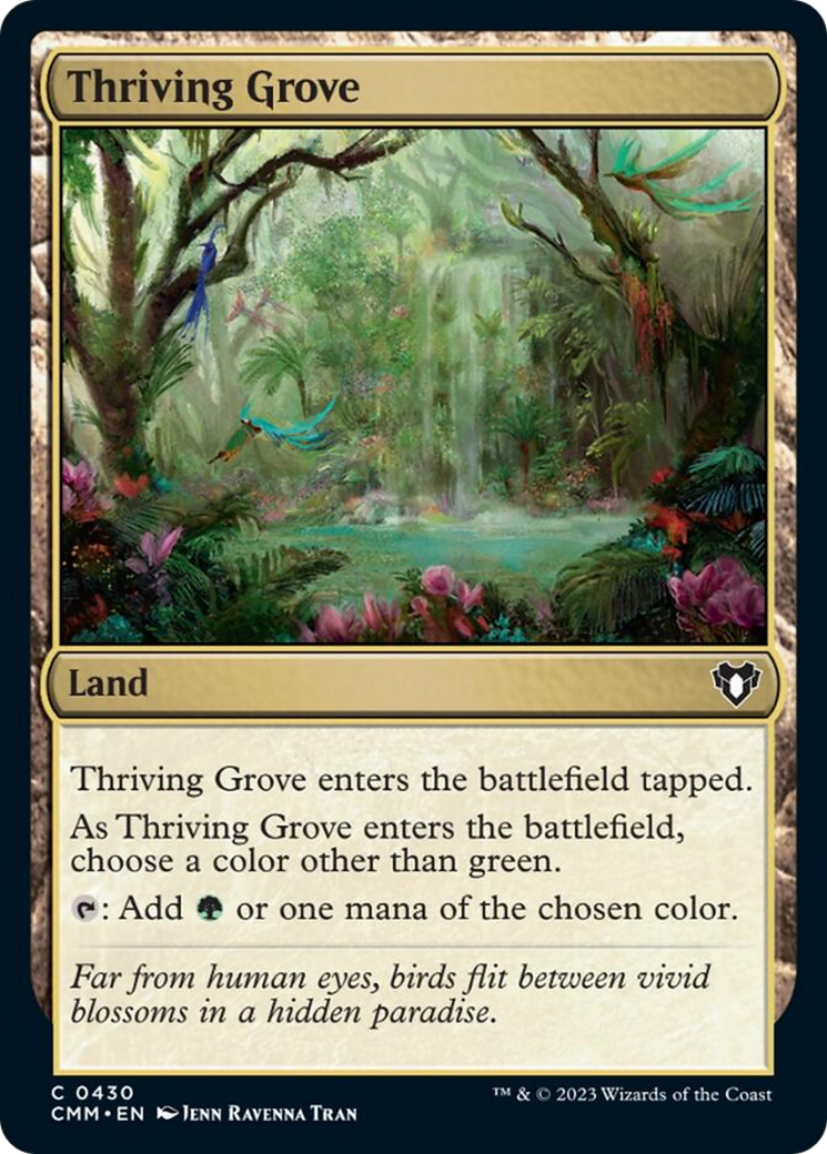 Thriving Grove [Commander Masters] | Exor Games New Glasgow