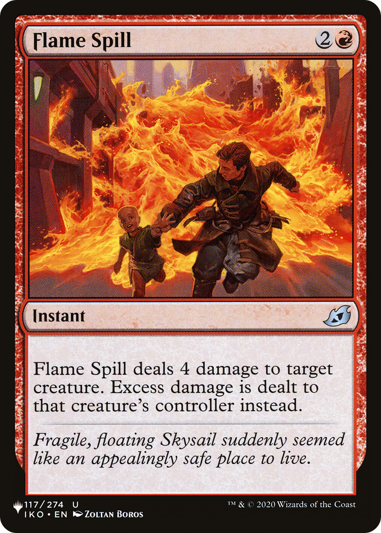 Flame Spill [The List] | Exor Games New Glasgow