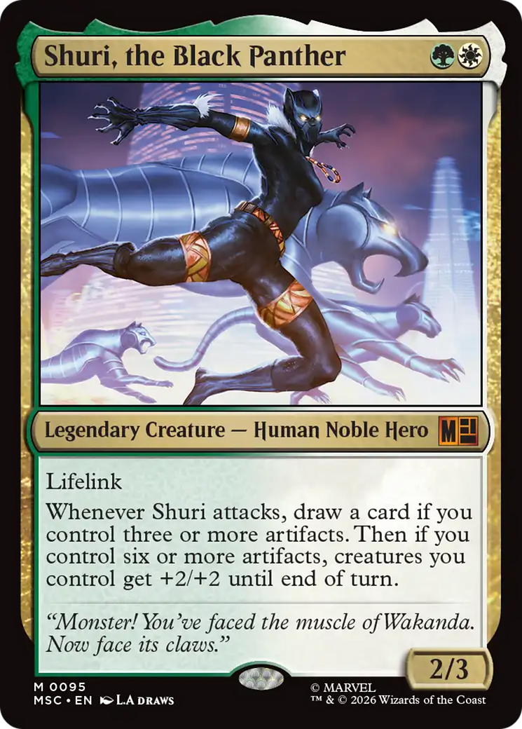 Shuri, the Black Panther [Marvel Super Heroes Commander] | Exor Games New Glasgow