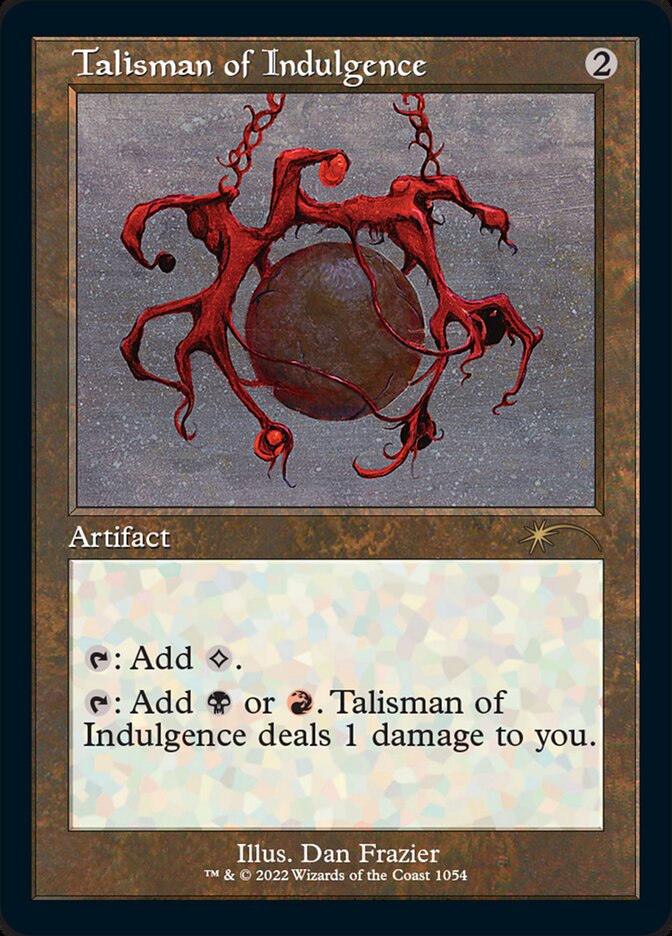 Talisman of Indulgence (Foil Etched) [Secret Lair Drop Series] | Exor Games New Glasgow