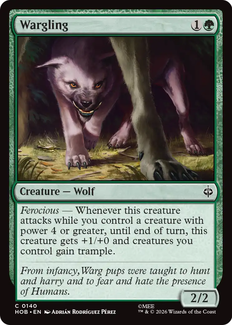 Wargling [The Hobbit] | Exor Games New Glasgow