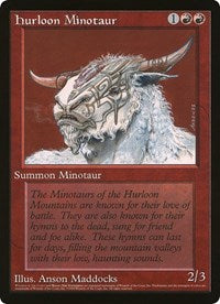 Hurloon Minotaur (Oversized) [Oversize Cards] | Exor Games New Glasgow