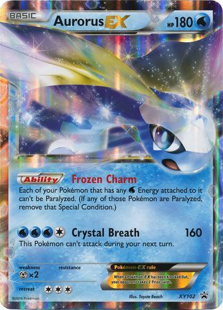 Aurorus EX (XY102) (Jumbo Card) [XY: Black Star Promos] | Exor Games New Glasgow