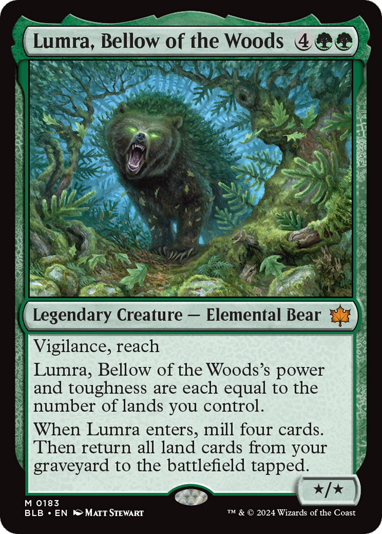 Lumra, Bellow of the Woods [Bloomburrow] | Exor Games New Glasgow