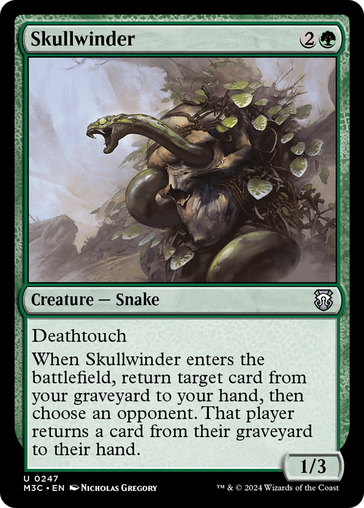 Skullwinder (Ripple Foil) [Modern Horizons 3 Commander] | Exor Games New Glasgow