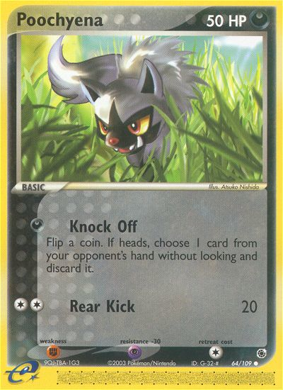 Poochyena (64/109) [EX: Ruby & Sapphire] | Exor Games New Glasgow